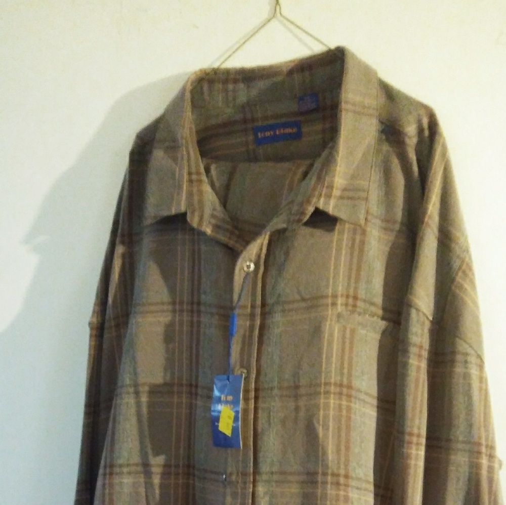 Tony Blake Mens Pant Suit Size 6XL Brown